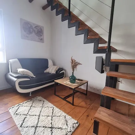 Joli Duplex, Climatise, Avec Local A Velos Apartment Saumur