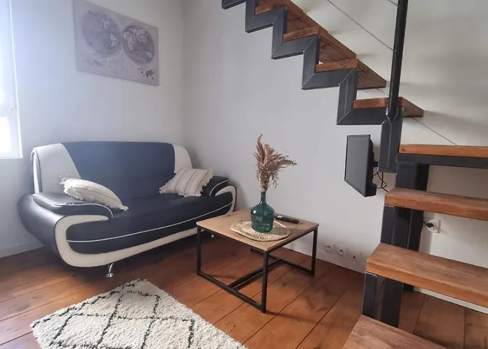 Joli Duplex, Climatise, Avec Local A Velos דירה סומור