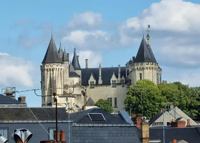 Joli Duplex, Climatise, Avec Local A Velos דירה סומור